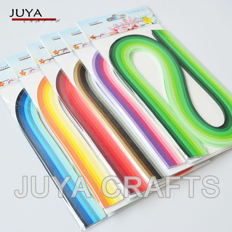 Quilling Paper Strips - JUYA Paper Quilling 42 Shades Colors,540mm
