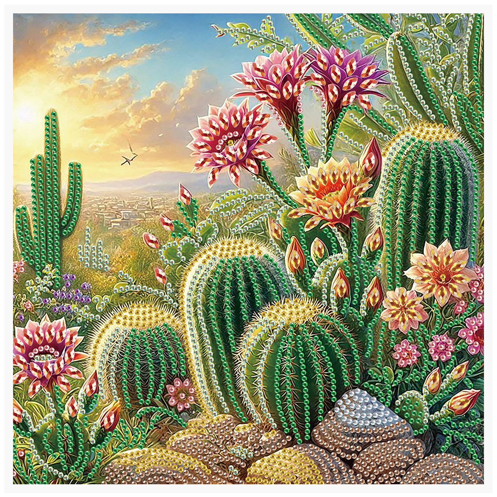 Art Craft Flower - 5D DIY Diamond Painting Flower Kit