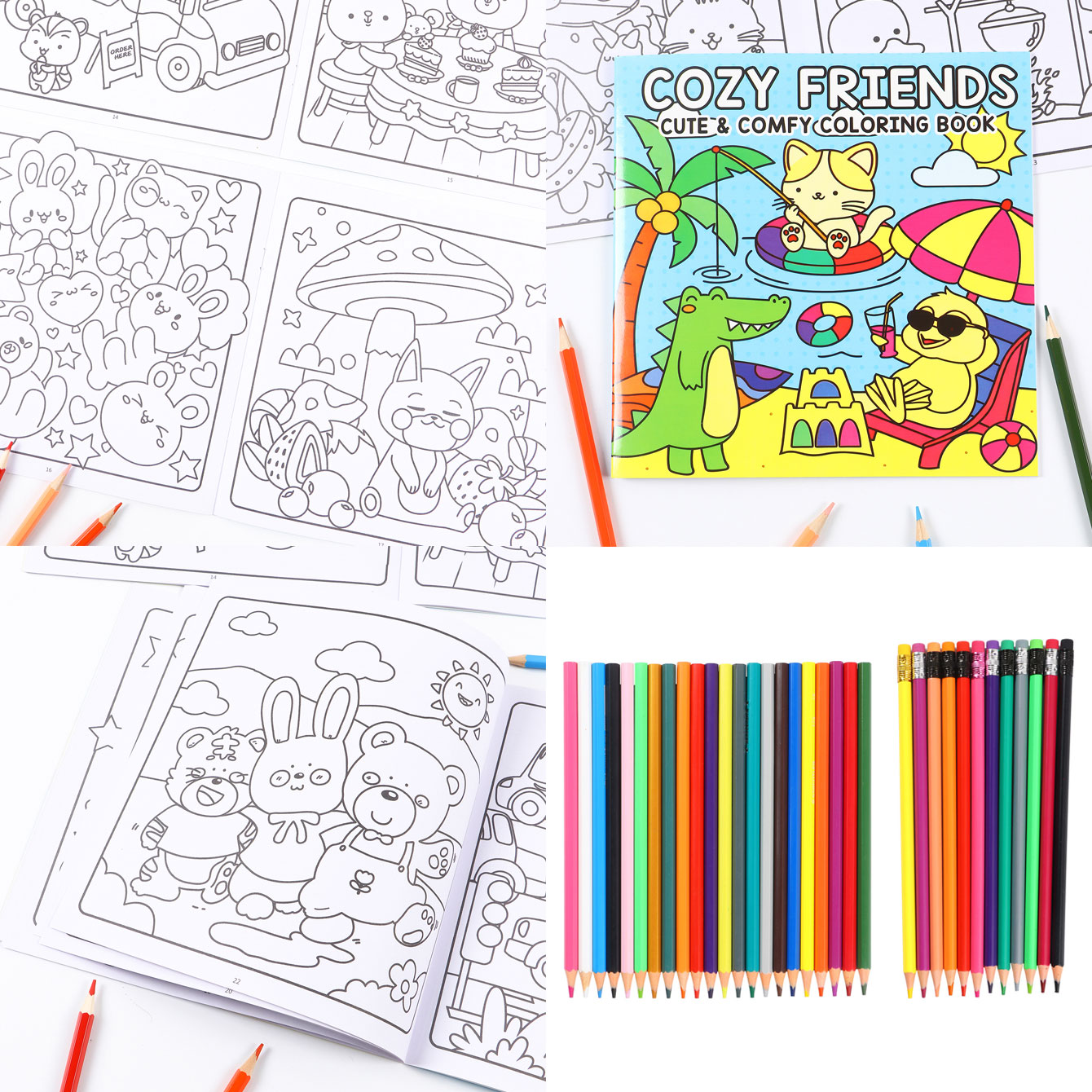 Art Craft Education - 24 Pages Kids Coloring Drawing Book