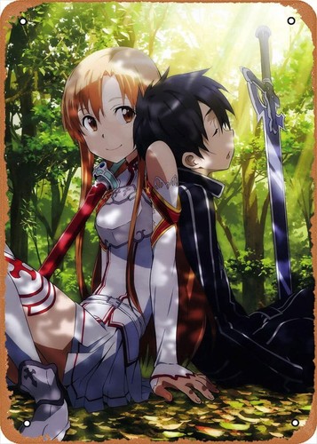 Art Craft Online - Anime Metal Poster Sword Art Online
