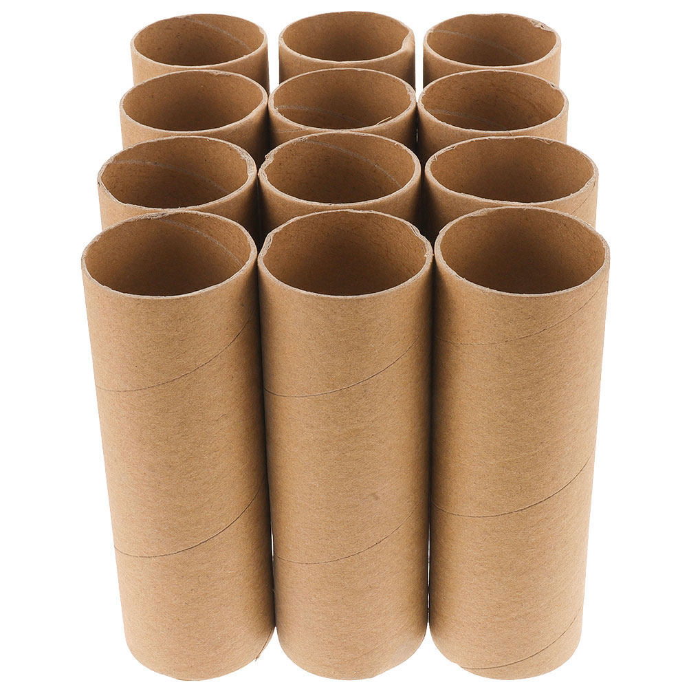 Art Craft Education - 20Pcs Smooth Surface Cardboard Tubes 15Cm
