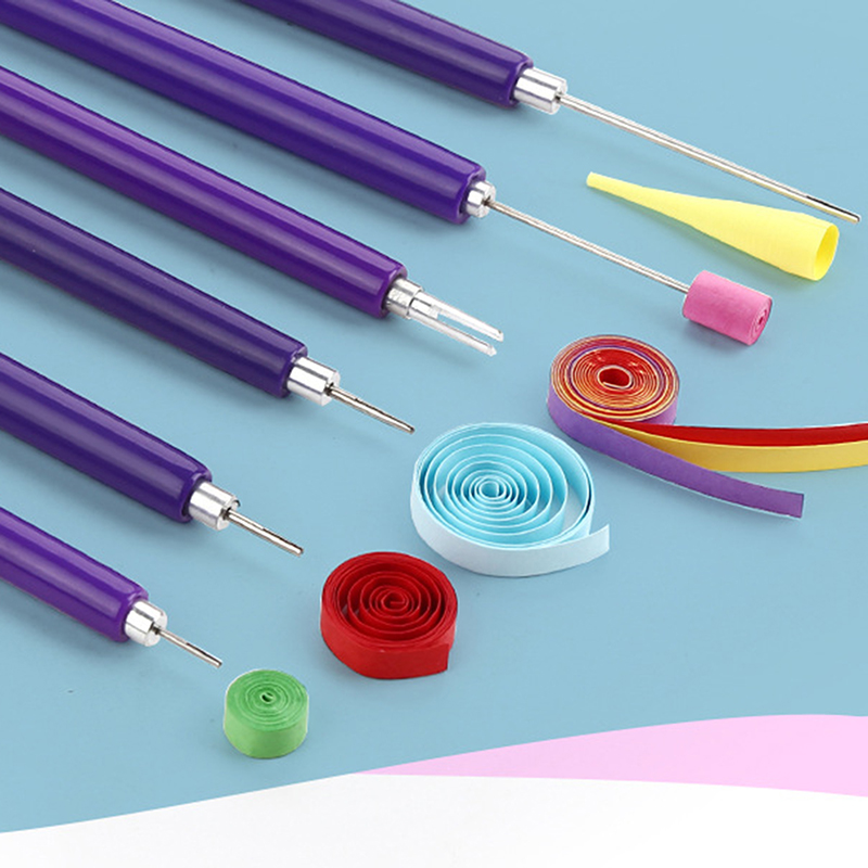 Quilling Paper Strips - Paper Quilling Tools Slotted Kit Handmade