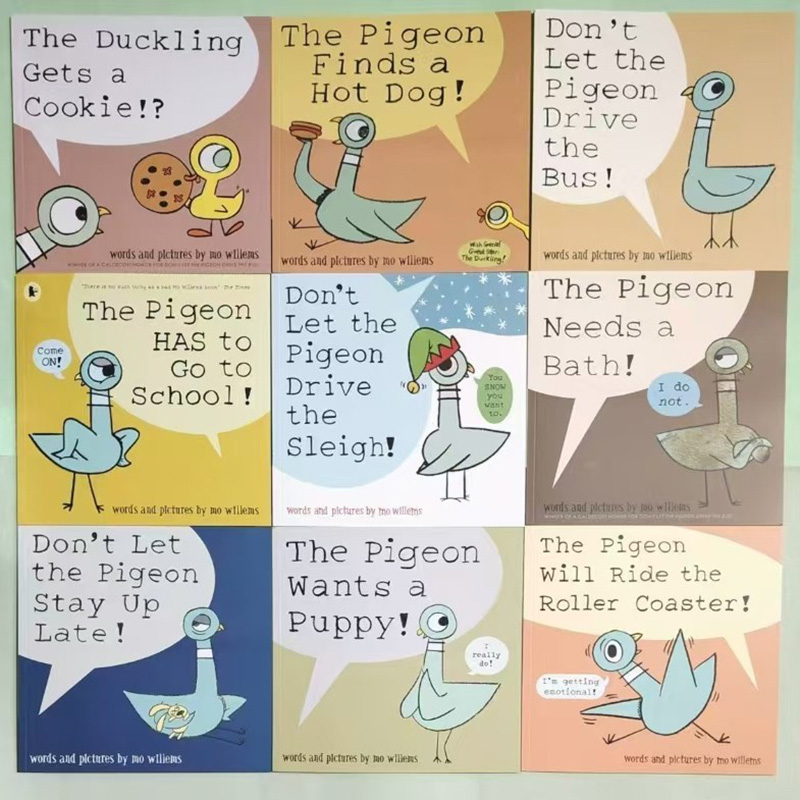 Chinese Art Craft - 9 Books Don't Let the Pigeon