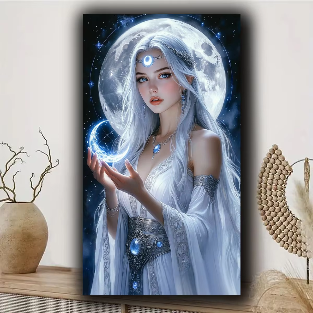 Amazing Moon Queen Full Round  - Art And Craft Valentine incelemesi ve fiyatı