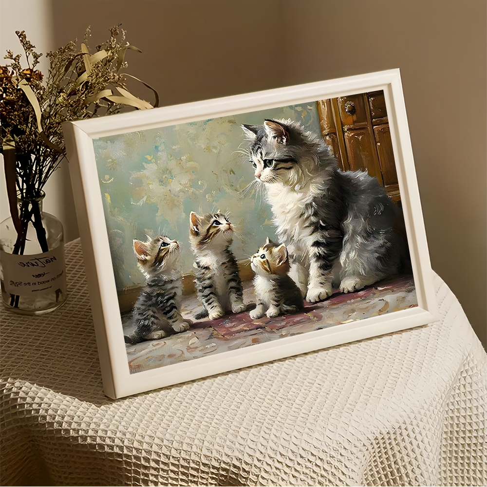 DIY Digital Oil Painting Cat K - Art Craft Cat incelemesi ve fiyatı