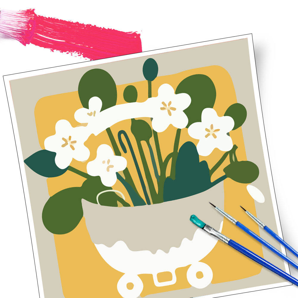 HUACAN Easy-to-learn Colorful  - Art Craft Number incelemesi ve fiyatı