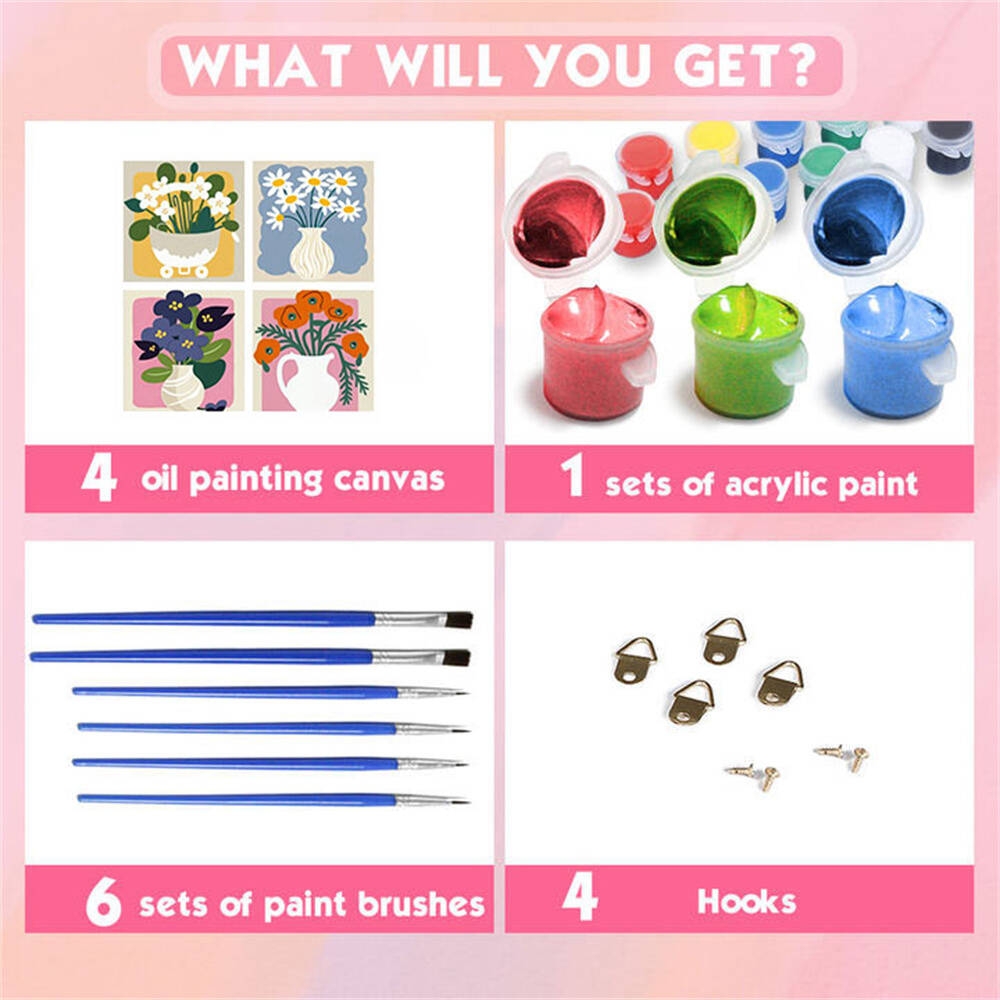 HUACAN Easy-to-learn Colorful  - Art Craft Number incelemesi ve fiyatı