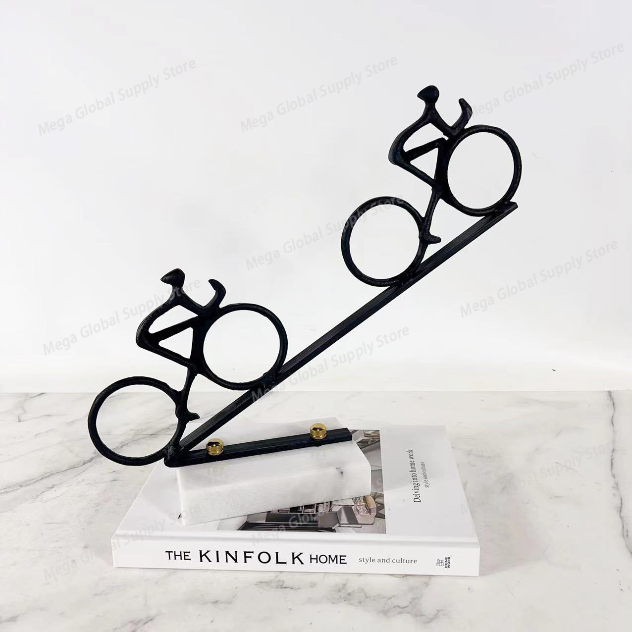 Cycling Figure Statue with Mar - Art Craft Room incelemesi ve fiyatı