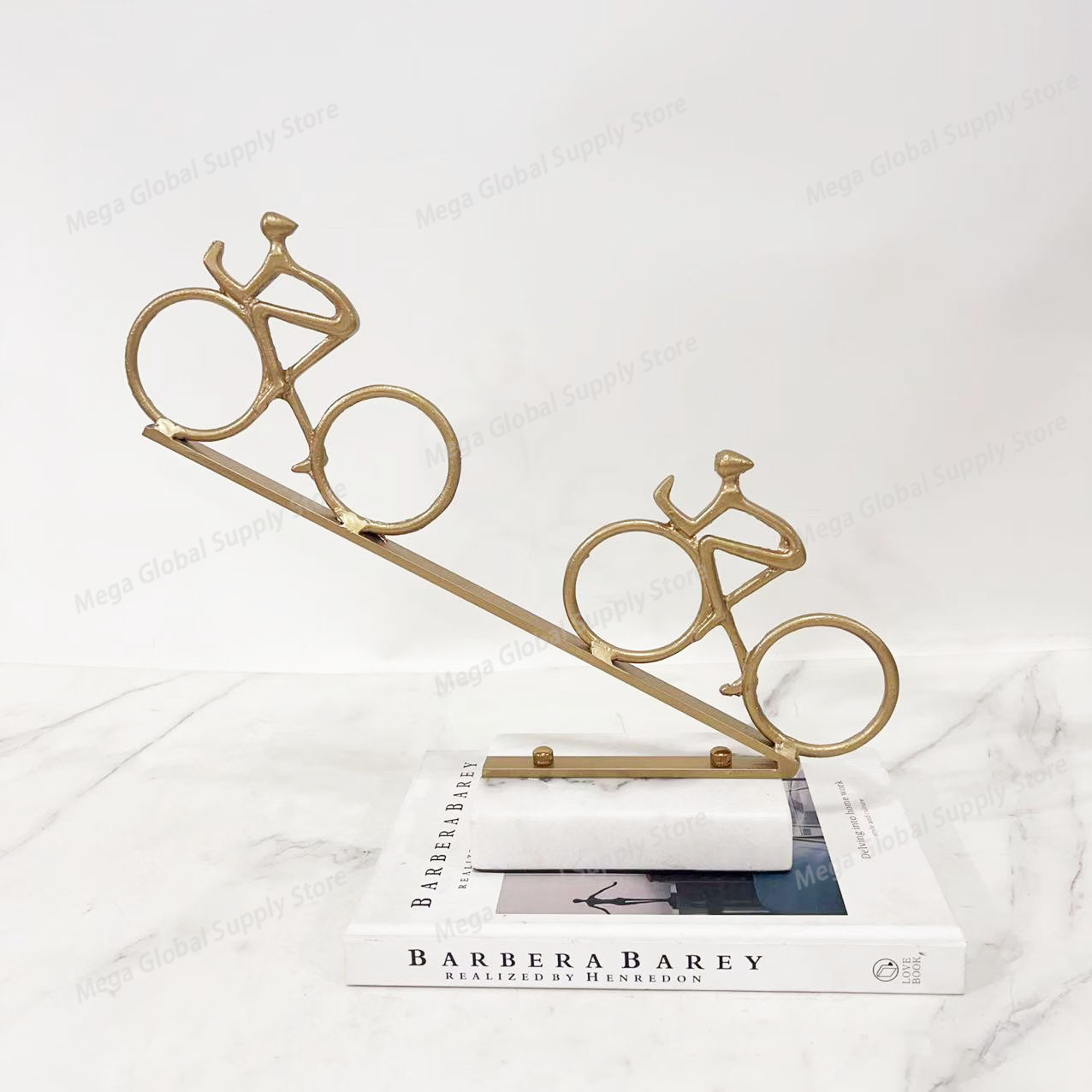 Cycling Figure Statue with Mar - Art Craft Room incelemesi ve fiyatı
