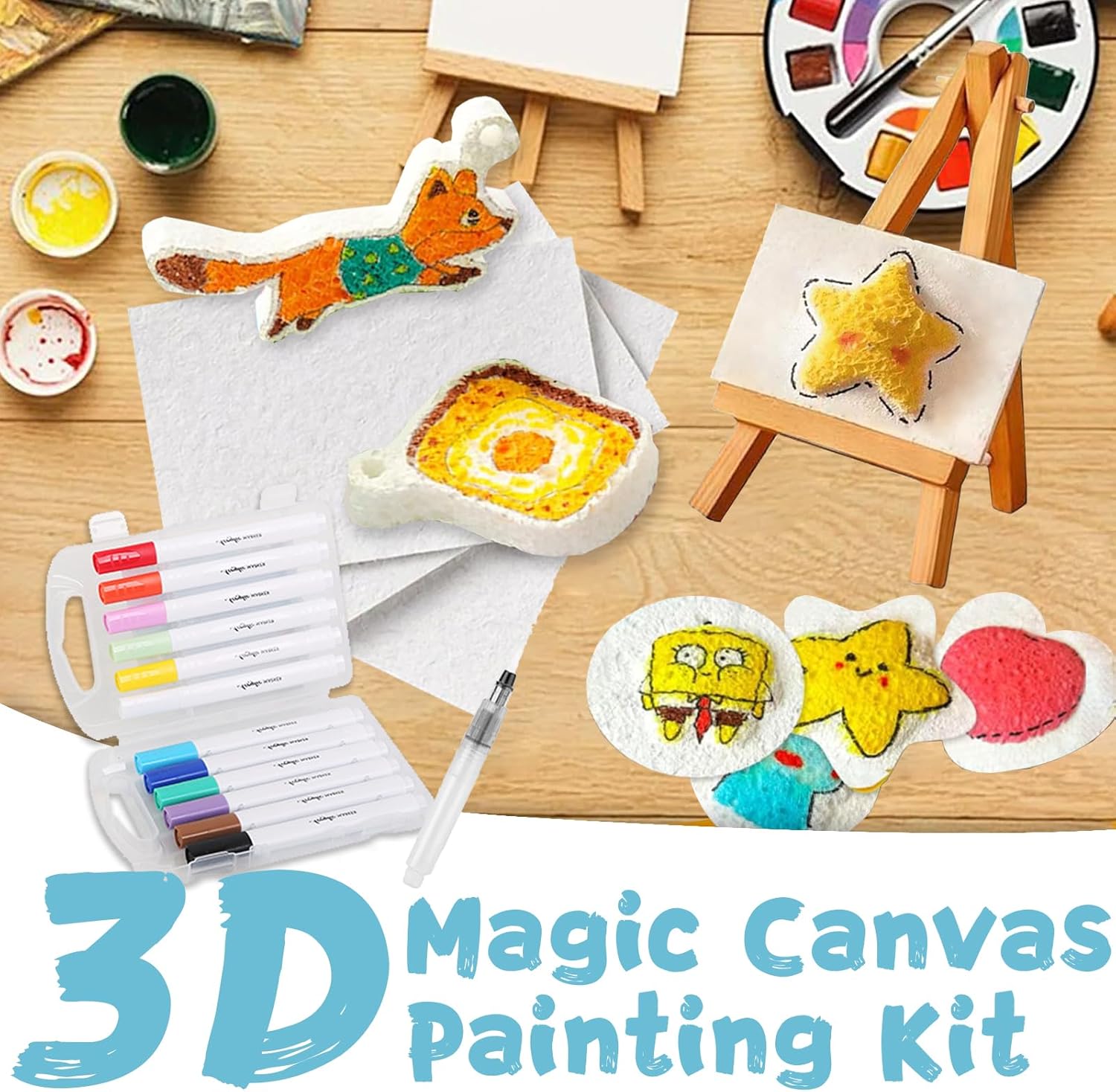 3D Puffy Foam Texture Painting - Art Craft Education incelemesi ve fiyatı