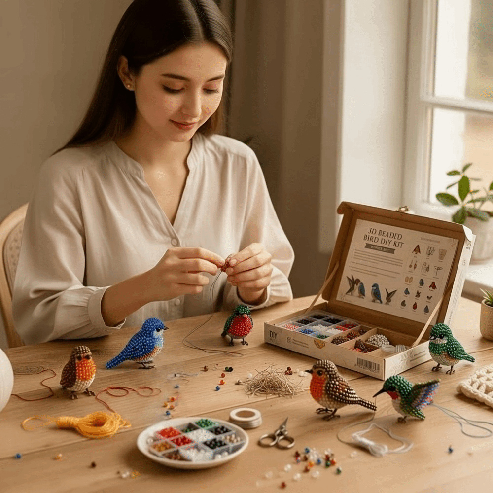 Handmade DIY Animal Bead Embro - Art Craft Education incelemesi ve fiyatı