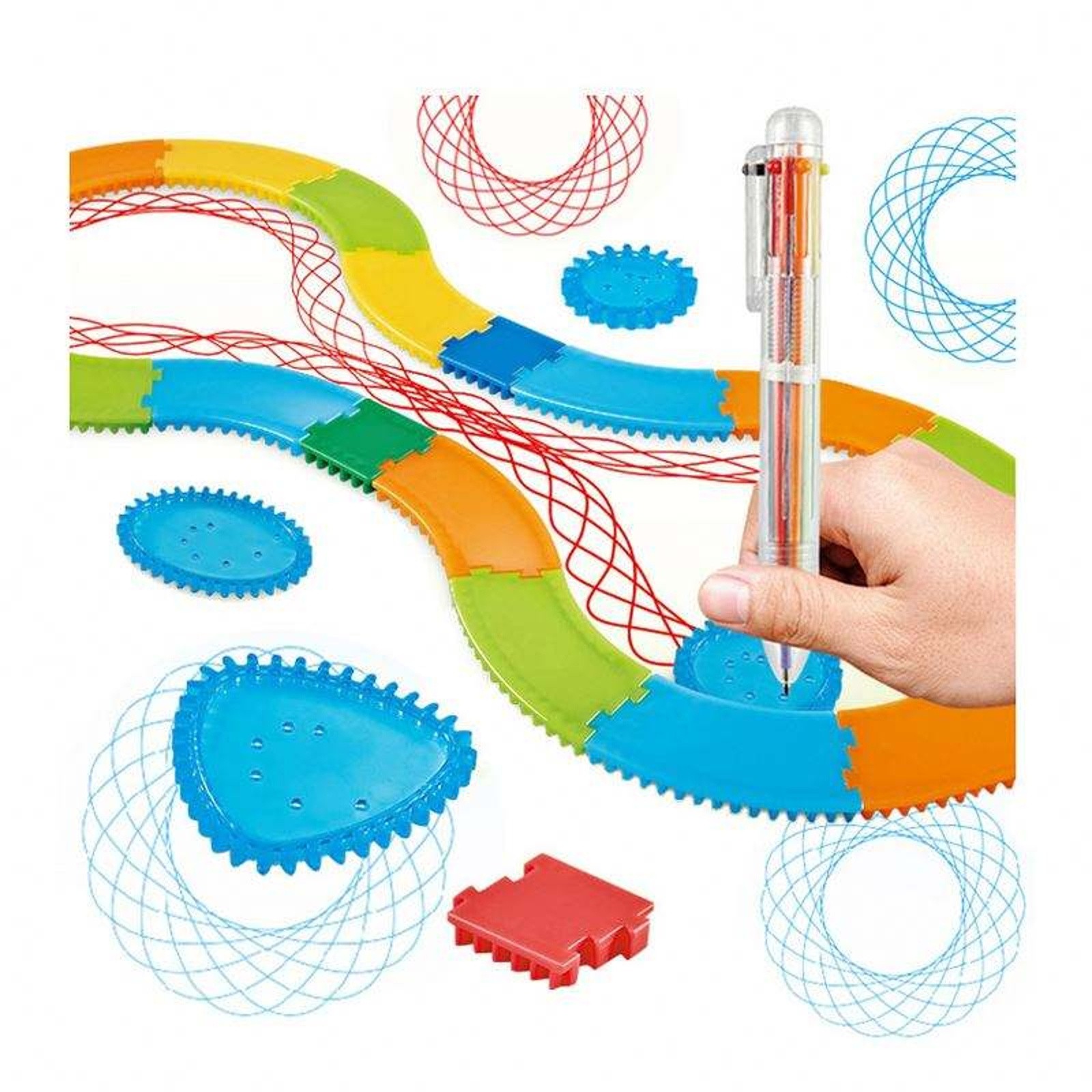 Student Geometry Drawing Stenc - Art Craft Flower incelemesi ve fiyatı