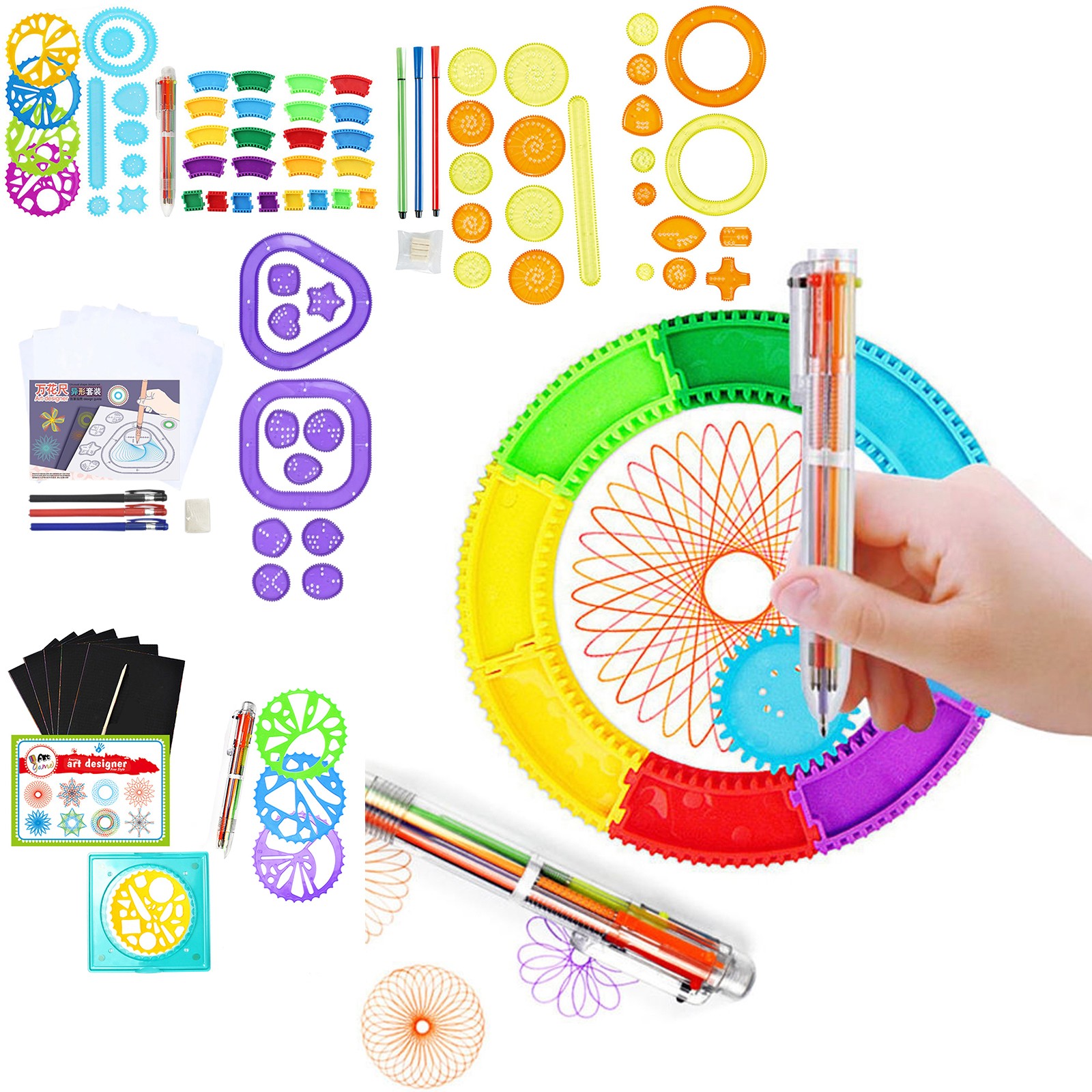 Student Geometry Drawing Stenc - Art Craft Flower incelemesi ve fiyatı