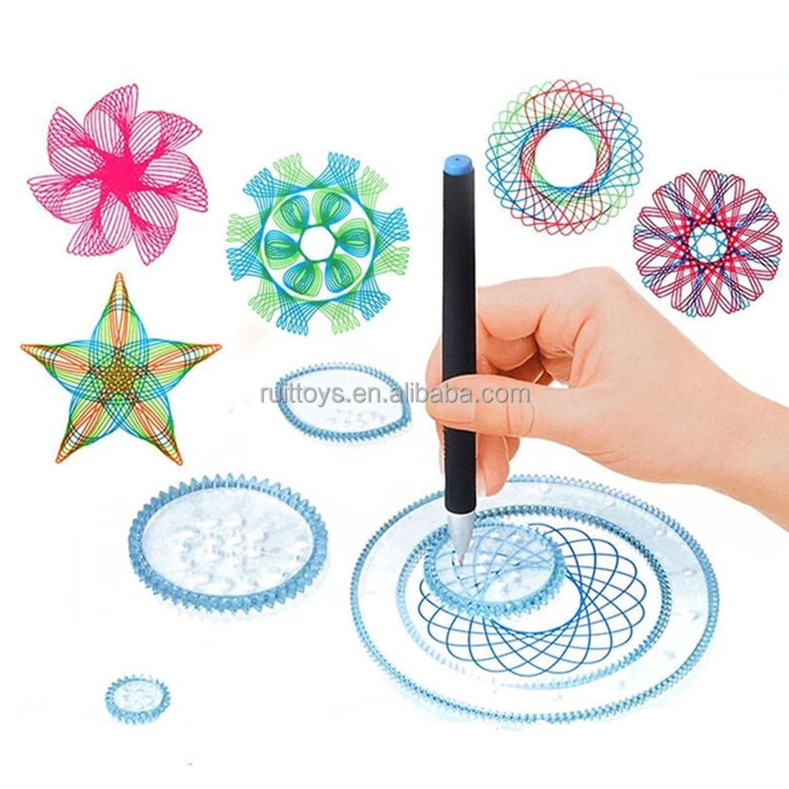 Student Geometry Drawing Stenc - Art Craft Flower incelemesi ve fiyatı