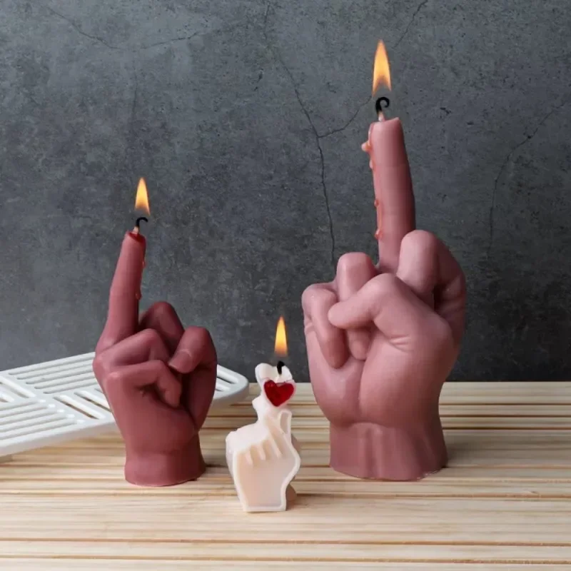 3D Middle Finger Silicone Mold - Art Craft Idea incelemesi ve fiyatı