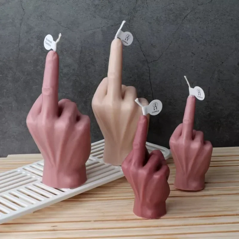3D Middle Finger Silicone Mold - Art Craft Idea incelemesi ve fiyatı