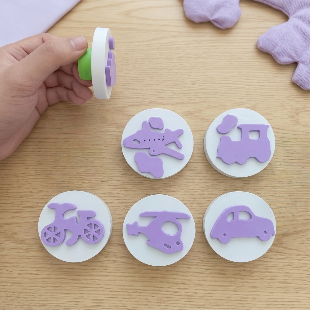 6Pcs EVA Vehicle Foam Stamps,  - Art Craft Education incelemesi ve fiyatı