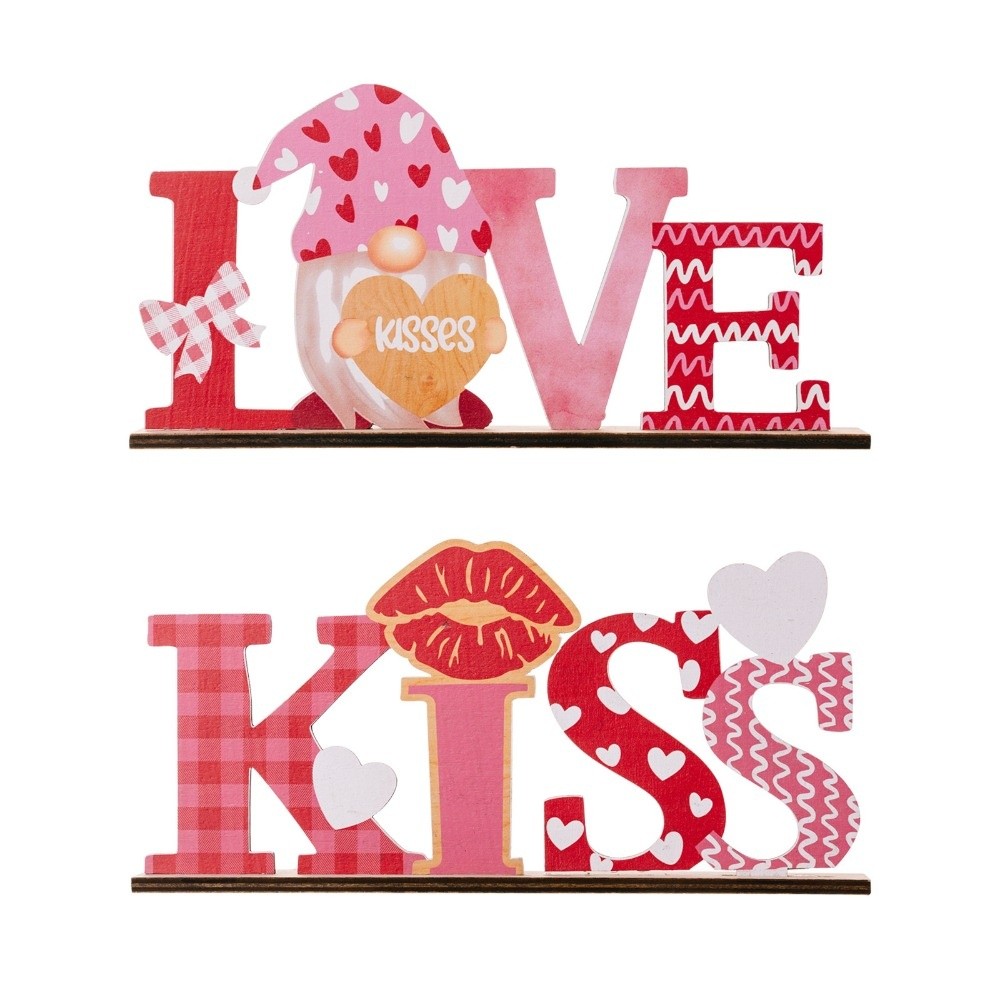 LOVE KISS Love Wood Knot Ornam - Art And Craft Valentine incelemesi ve fiyatı