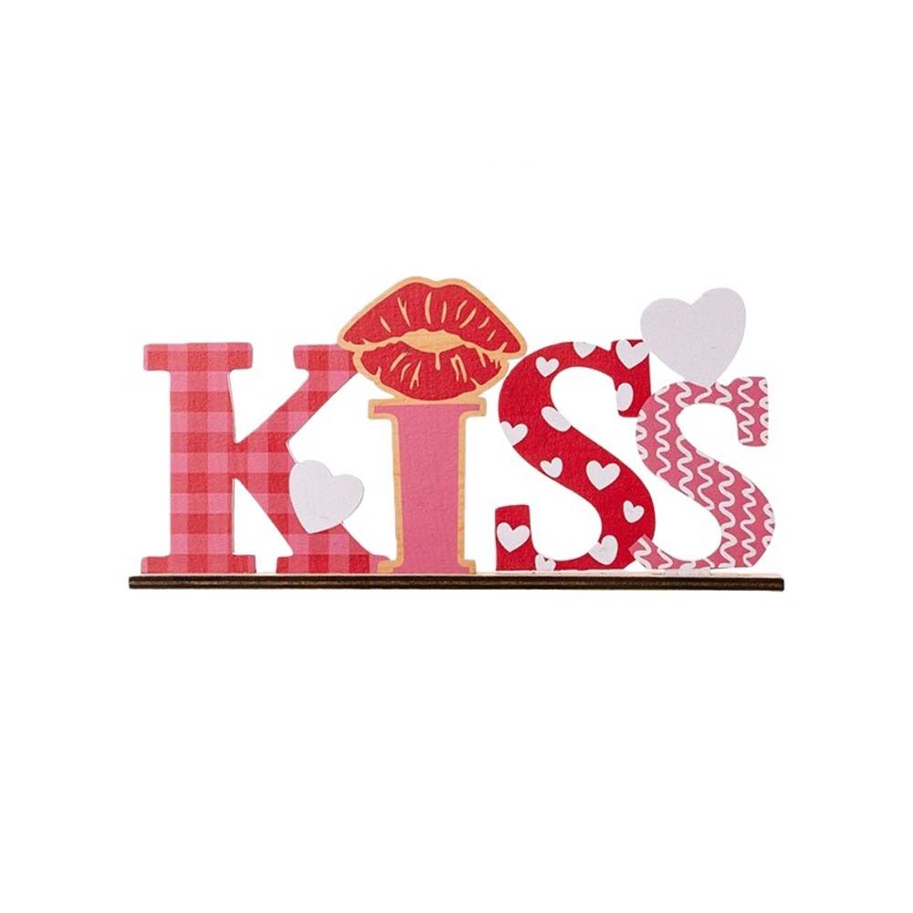 LOVE KISS Love Wood Knot Ornam - Art And Craft Valentine incelemesi ve fiyatı