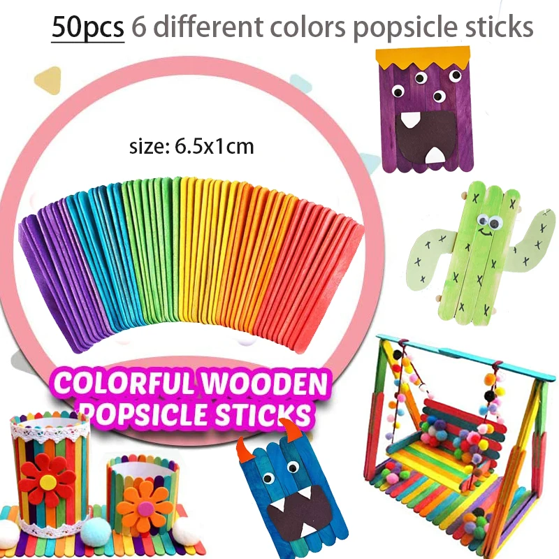 Kids Creative Plush Stick Pomp - Art Craft Education incelemesi ve fiyatı