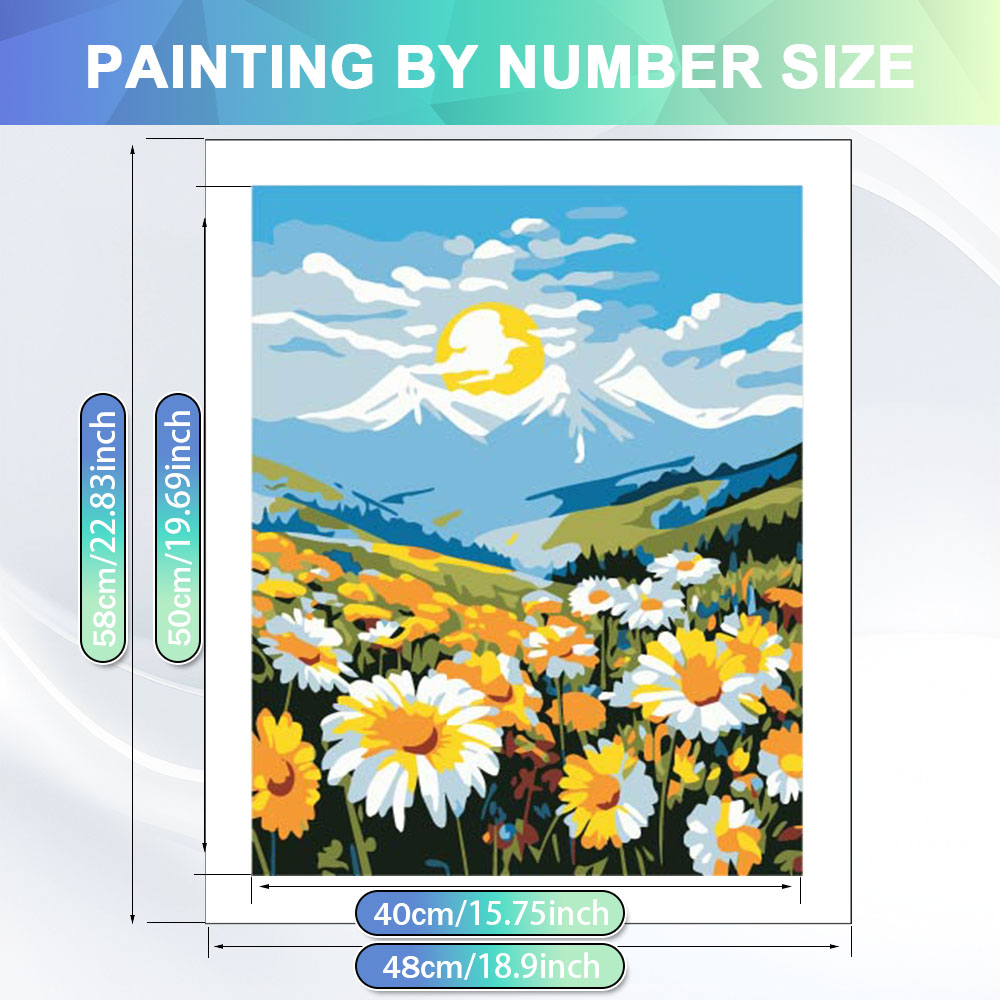 HUACAN Oil Painting By Number  - Art Craft Number incelemesi ve fiyatı