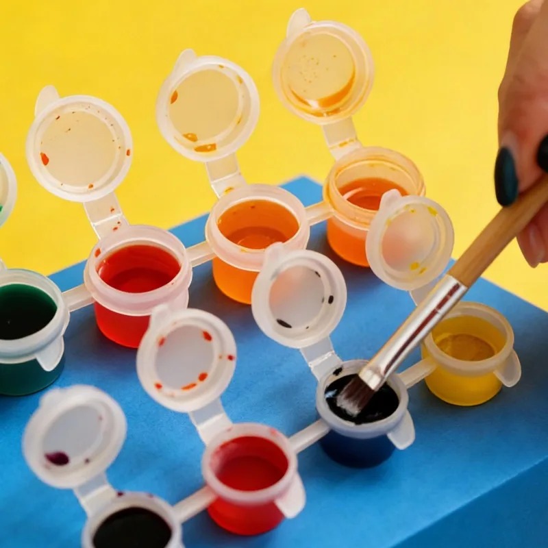 10/30/50PCS Empty Paint Pots M - Art And Craft With Paint incelemesi ve fiyatı