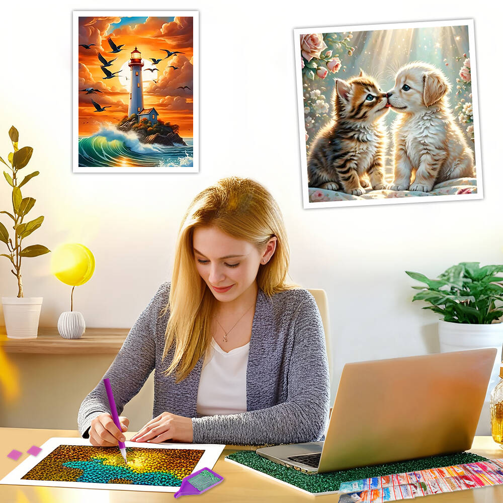 Frameless, DIY 5D Diamond Pain - Art Craft Flower incelemesi ve fiyatı