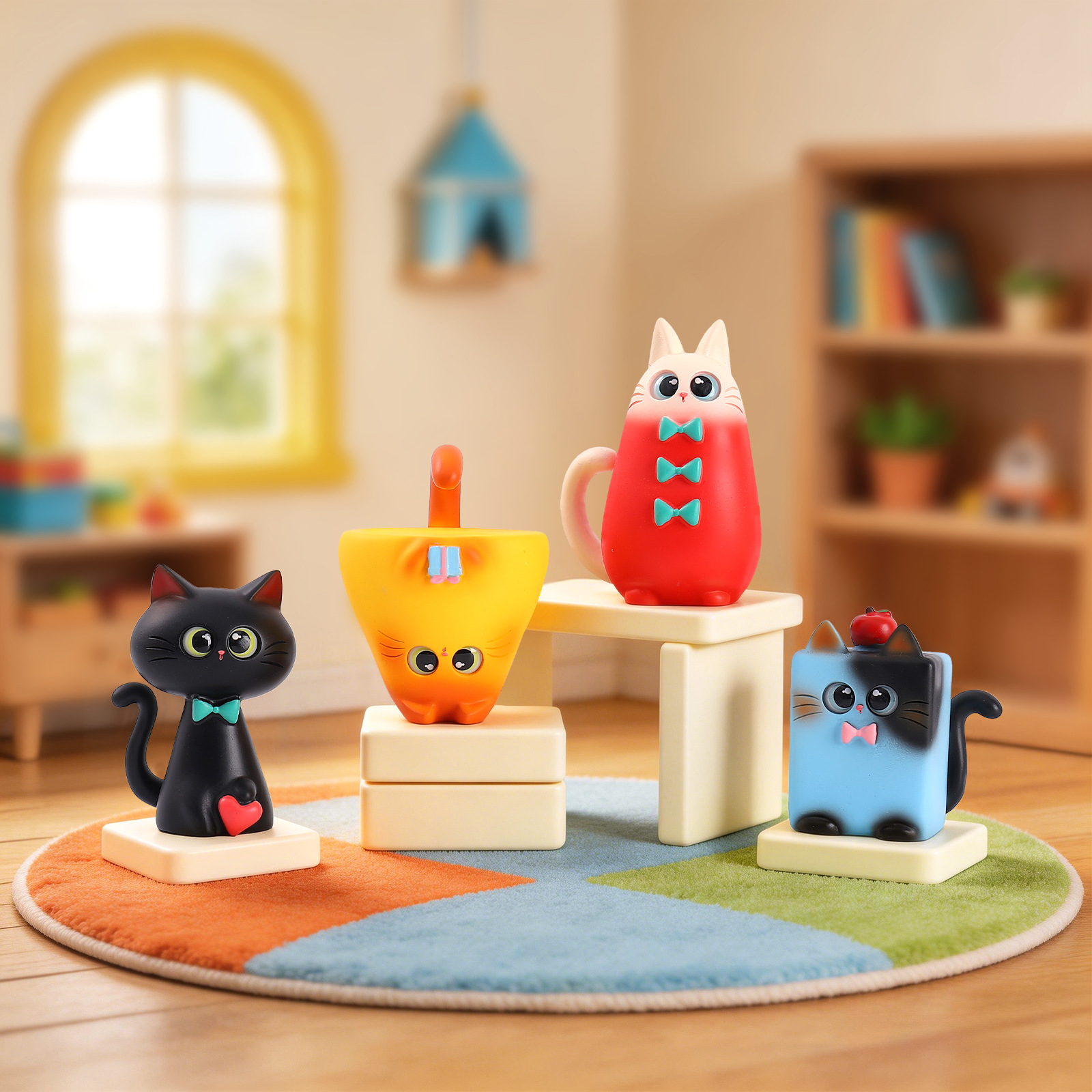 Blind Box Cat Figurine Resin C - Art Craft Room incelemesi ve fiyatı