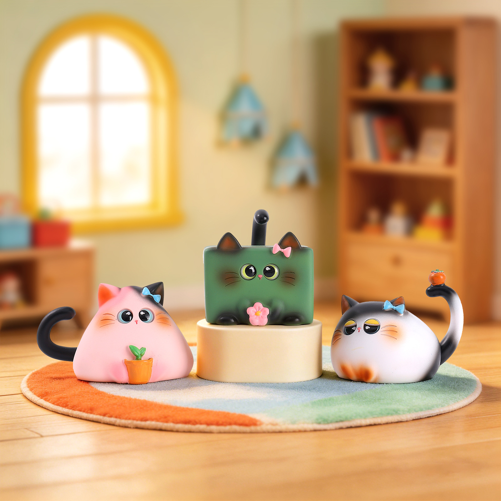 Blind Box Cat Figurine Resin C - Art Craft Room incelemesi ve fiyatı