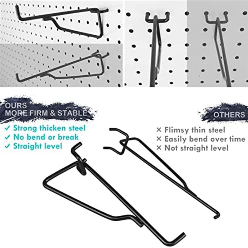 75STO-Peg Board Shelf Hooks, 8 - Art Craft Room incelemesi ve fiyatı