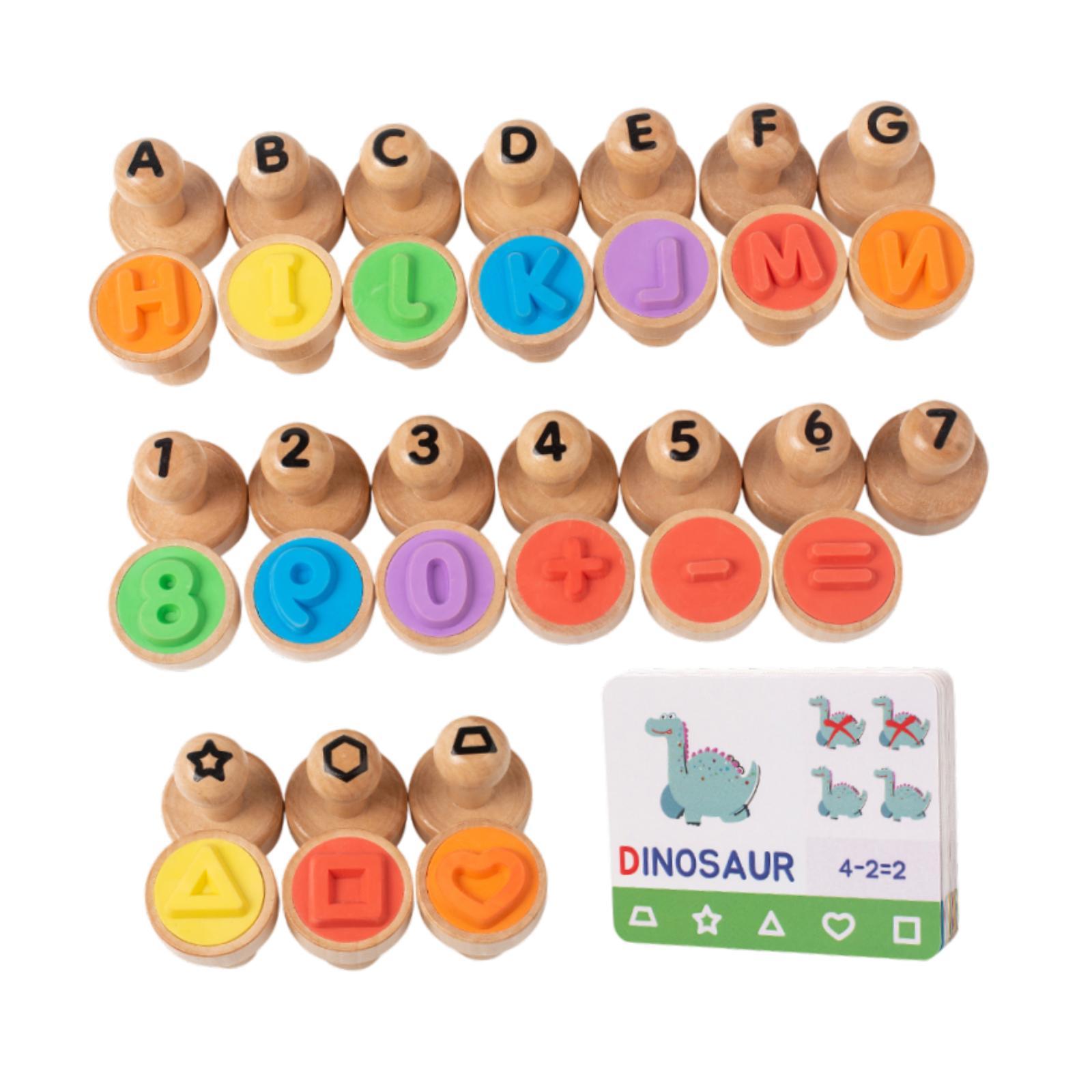 Wooden Alphabet Number Stamp E - Art Craft Number incelemesi ve fiyatı