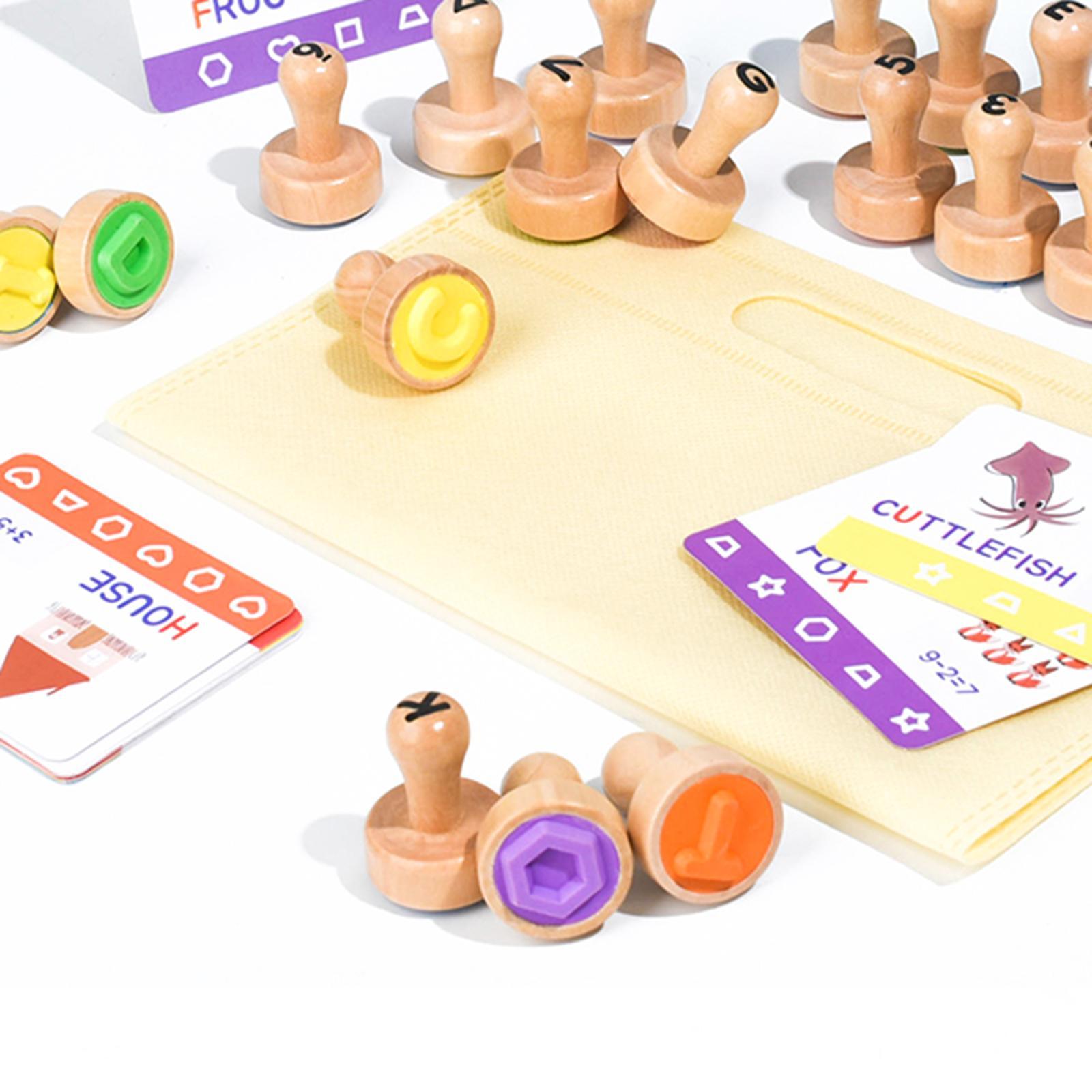 Wooden Alphabet Number Stamp E - Art Craft Number incelemesi ve fiyatı