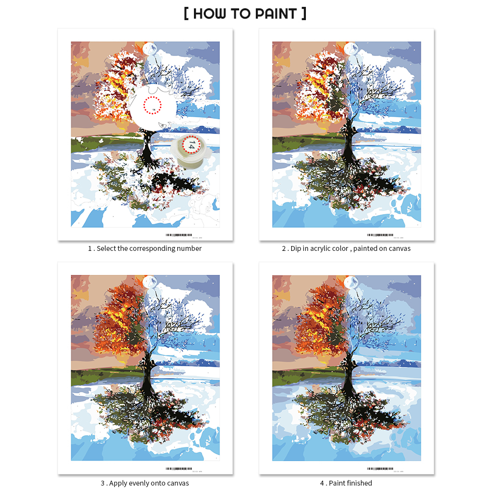 GATYZTORY Painting By Numbers  - Art Craft Number incelemesi ve fiyatı