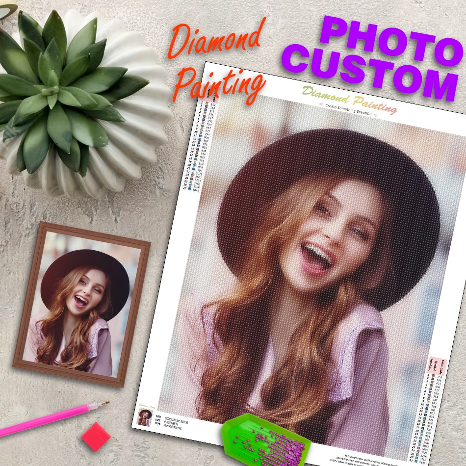 RUOPOTY Photo Custom Diamond A - Art And Craft Valentine incelemesi ve fiyatı