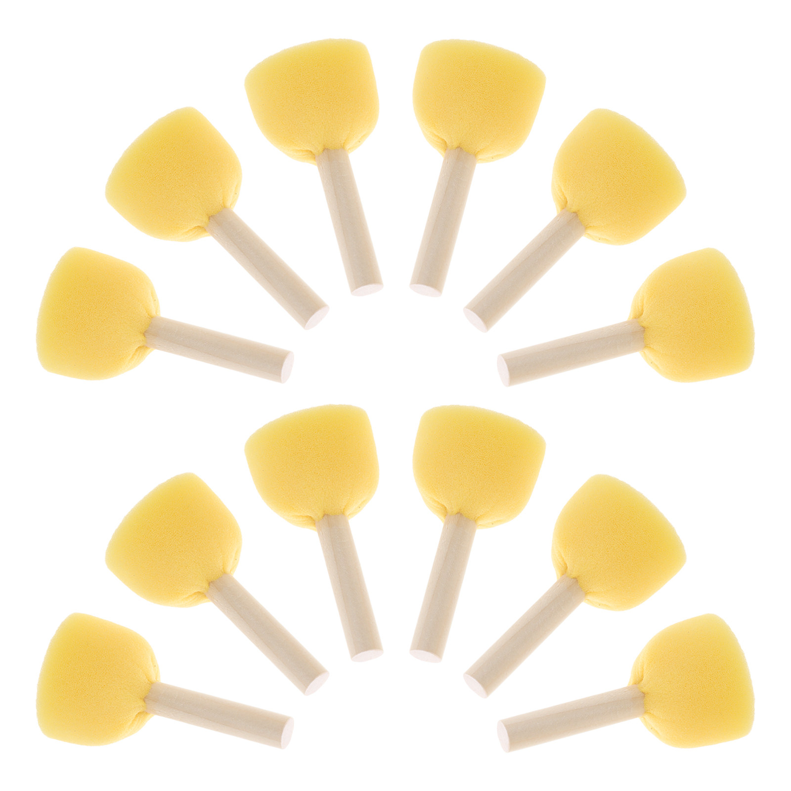 40Pcs Mushroom Round Sponge Pa - Art And Craft With Paint incelemesi ve fiyatı