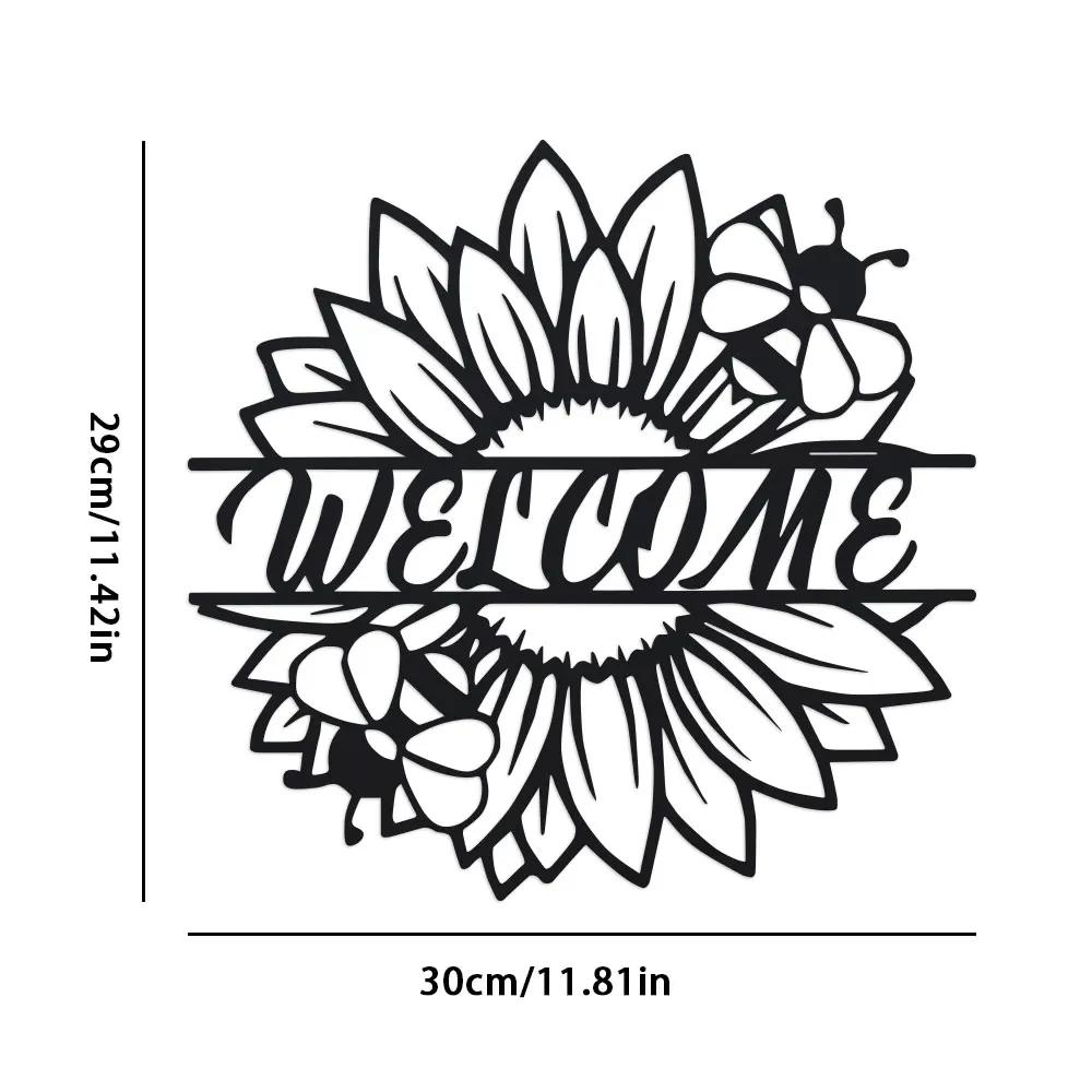 Boho Style Welcome Metal Wall  - Art Craft Room incelemesi ve fiyatı
