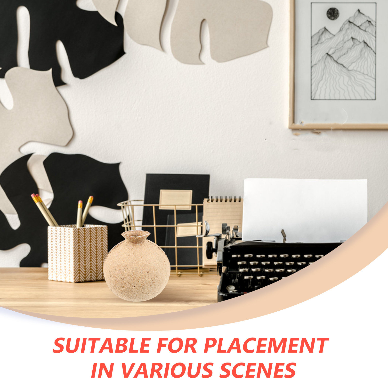 4Pcs Wooden Half Vase Mold DIY - Art Craft Room incelemesi ve fiyatı