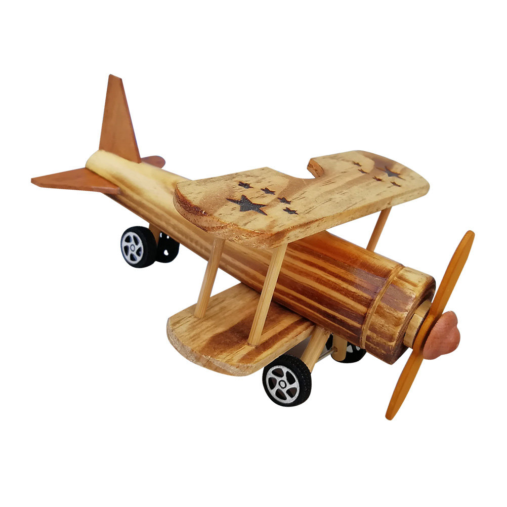 2Pcs Wooden Airplane Desktop O - Art Craft Room incelemesi ve fiyatı