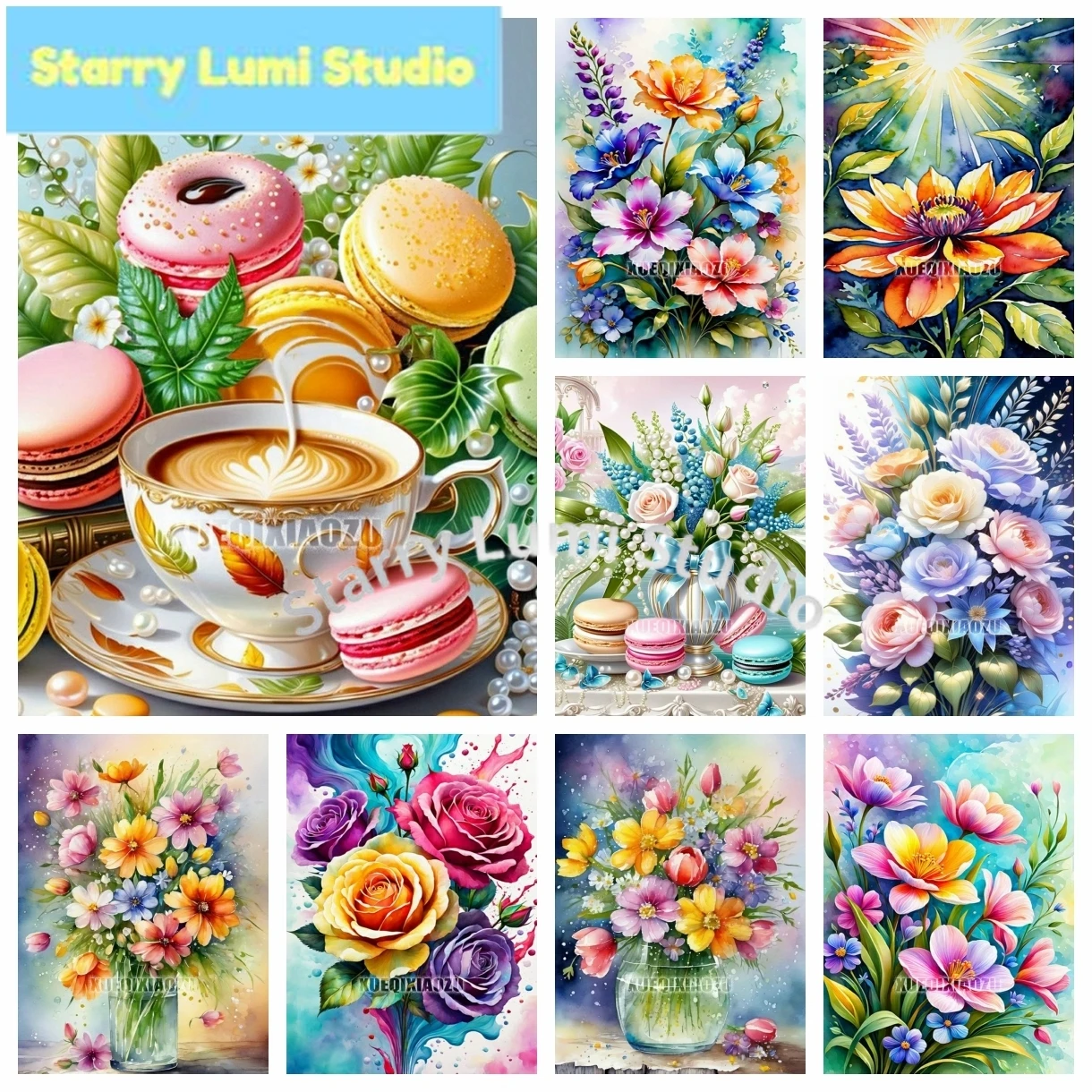 5D DIY Diamond Painting Kits C - Art Craft Flower incelemesi ve fiyatı