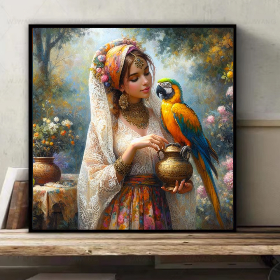 1pc frameless Diamond Painting - Art Craft Flower incelemesi ve fiyatı