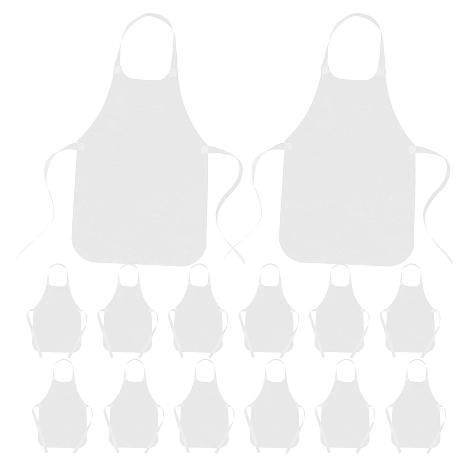 25Pcs White Painting Aprons No - Art And Craft With Paint incelemesi ve fiyatı