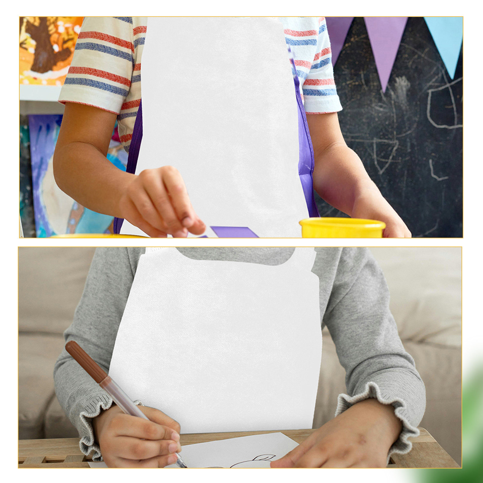 25Pcs White Painting Aprons No - Art And Craft With Paint incelemesi ve fiyatı