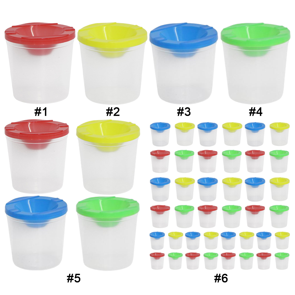 Non-Spill Paint Cups with Colo - Art And Craft With Paint incelemesi ve fiyatı