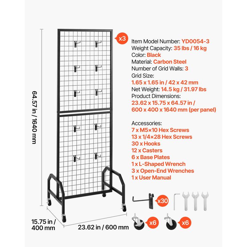 3 Packs Mesh Wall Grids 1.9 x  - Exhibition Of Art And Craft incelemesi ve fiyatı