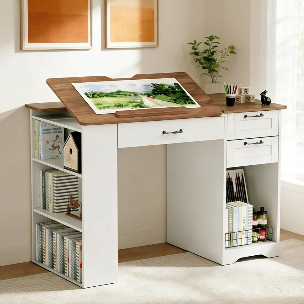 Adjustable Desk with Storage a - Art & Craft Zone incelemesi ve fiyatı