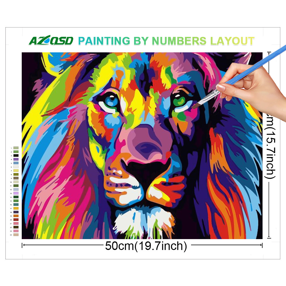 AZQSD Adult Paint By Numbers A - Art Craft Cat incelemesi ve fiyatı