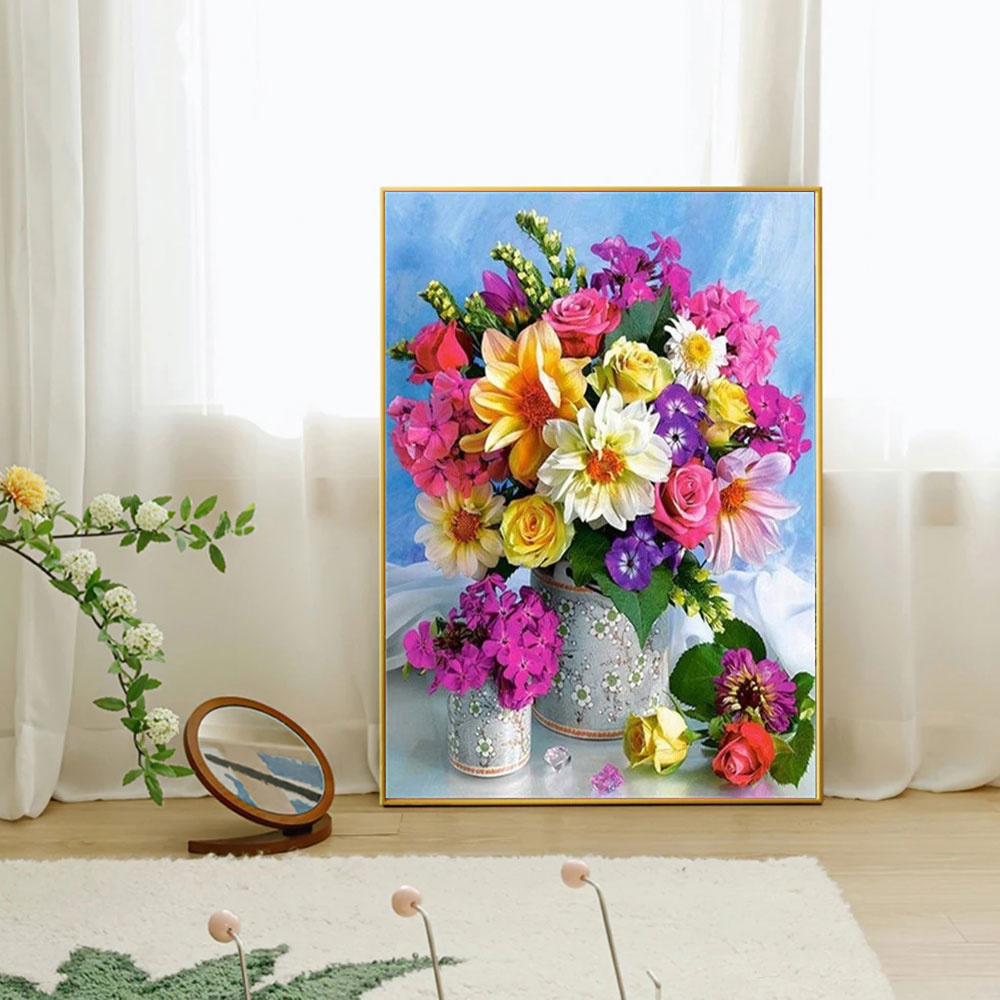 Full Diamond Mosaic Flower 5D  - Art Craft Flower incelemesi ve fiyatı