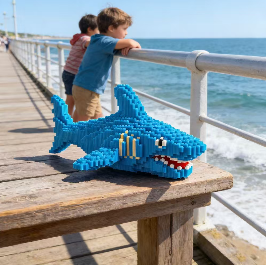 Shark Shaped Micro Particle Bu - Art Craft Room incelemesi ve fiyatı