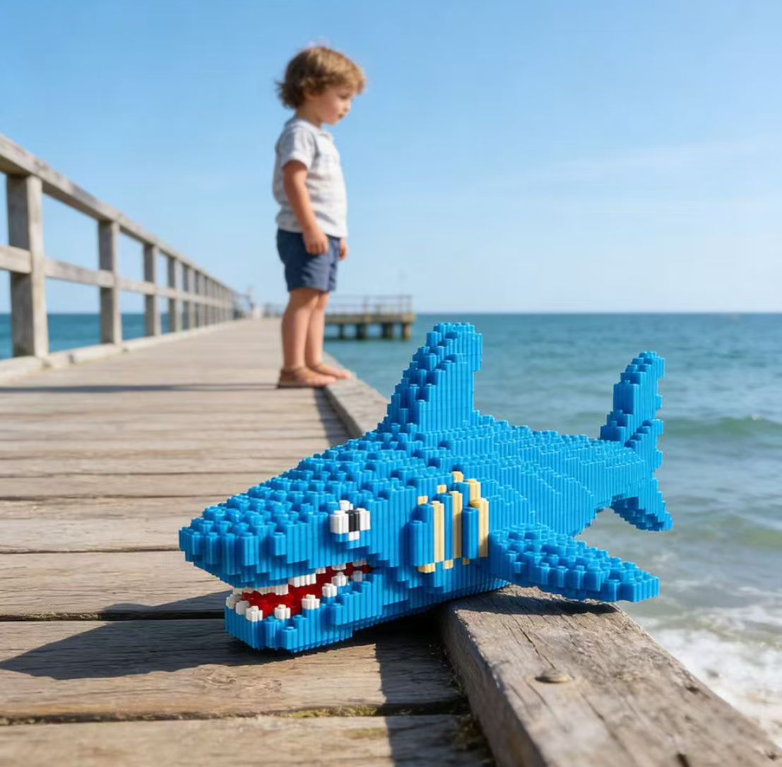 Shark Shaped Micro Particle Bu - Art Craft Room incelemesi ve fiyatı