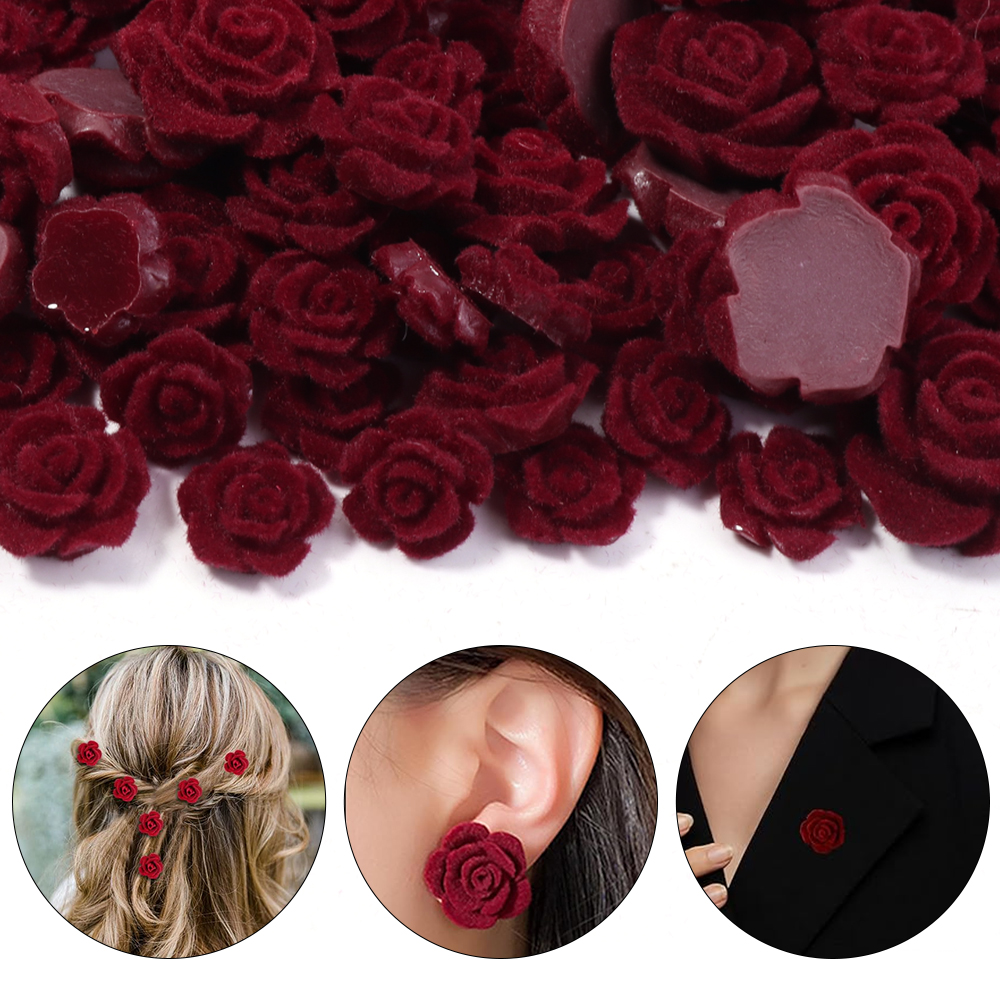 20pcs Resin Rose Flower Wine R - Art Craft Items incelemesi ve fiyatı